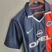 Paris St Germain 01/02 Home Dark Blue&Red Soccer Jersey